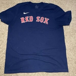 Boston Red Sox Nike MLB Rafael Devers #11 Player Jersey T Shirt Mens Large